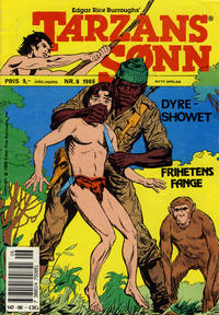 Cover Thumbnail for Tarzans Sønn (Atlantic Forlag, 1979 series) #6/1988