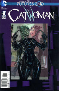 Cover Thumbnail for Catwoman: Futures End (DC, 2014 series) #1 [3-D Motion Cover]