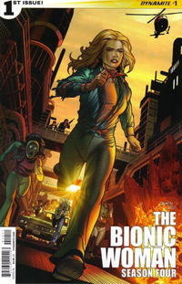 Cover Thumbnail for The Bionic Woman: Season Four (Dynamite Entertainment, 2014 series) #1 [Main Cover Sean Chen]