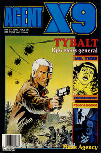 Cover Thumbnail for Agent X9 (Semic, 1976 series) #9/1992