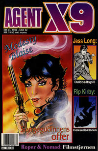 Cover Thumbnail for Agent X9 (Semic, 1976 series) #8/1992
