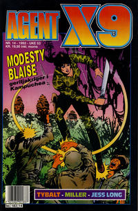 Cover Thumbnail for Agent X9 (Semic, 1976 series) #14/1992