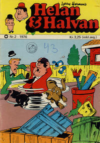 Cover Thumbnail for Helan og Halvan (Illustrerte Klassikere / Williams Forlag, 1963 series) #2/1976