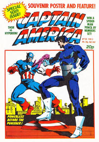 Cover Thumbnail for Captain America (Marvel UK, 1981 series) #50