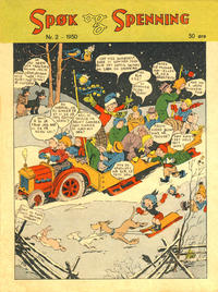 Cover Thumbnail for Spøk og Spenning (Oddvar Larsen; Odvar Lamer, 1950 series) #2/1950