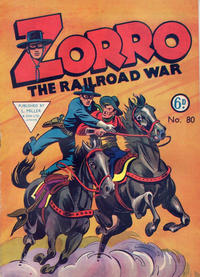 Cover Thumbnail for Zorro (L. Miller & Son, 1952 series) #80