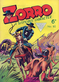 Cover Thumbnail for Zorro (L. Miller & Son, 1952 series) #82