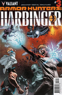 Cover Thumbnail for Armor Hunters: Harbinger (Valiant Entertainment, 2014 series) #3 [Cover A - Lewis LaRosa]