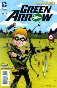 Cover Thumbnail for Green Arrow (DC, 2011 series) #19 [MAD Magazine Cover]