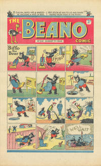 Cover Thumbnail for The Beano Comic (D.C. Thomson, 1938 series) #341