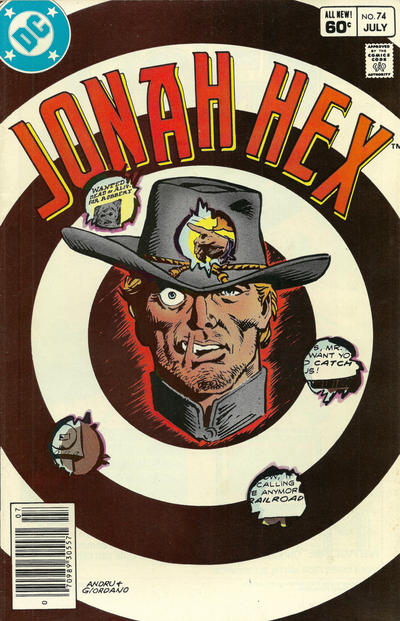 Cover for Jonah Hex (DC, 1977 series) #74 [Newsstand]