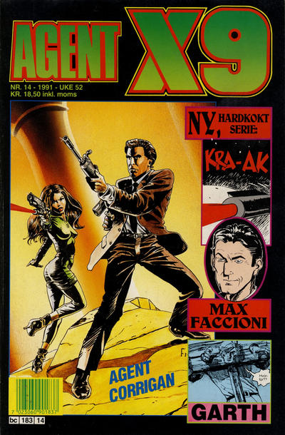 Cover for Agent X9 (Semic, 1976 series) #14/1991