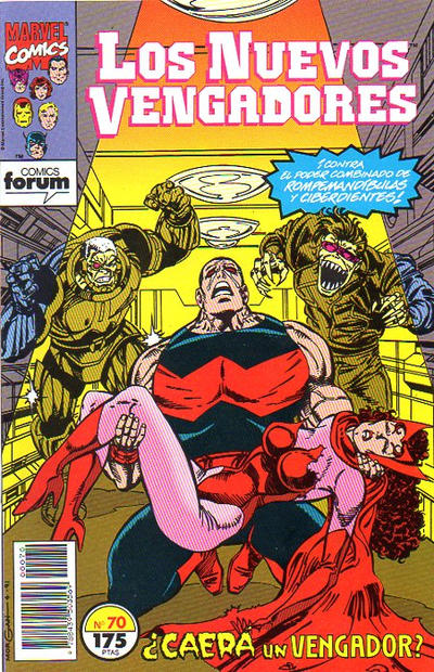 Cover for Los Nuevos Vengadores (Planeta DeAgostini, 1987 series) #70