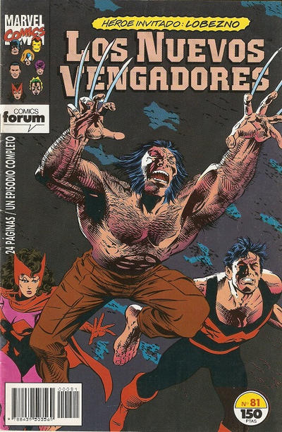 Cover for Los Nuevos Vengadores (Planeta DeAgostini, 1987 series) #81