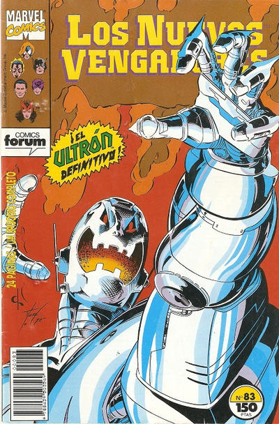 Cover for Los Nuevos Vengadores (Planeta DeAgostini, 1987 series) #83