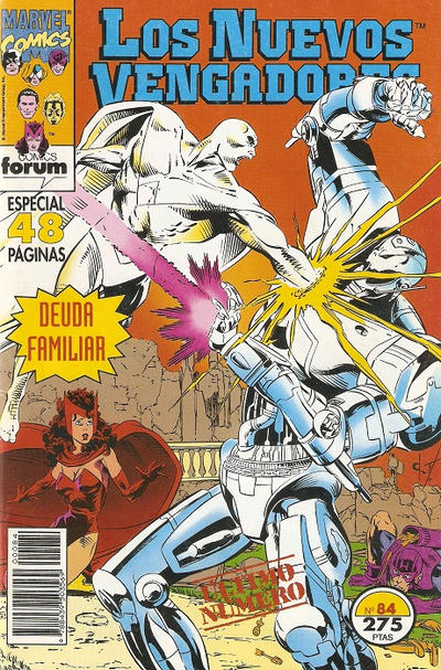 Cover for Los Nuevos Vengadores (Planeta DeAgostini, 1987 series) #84