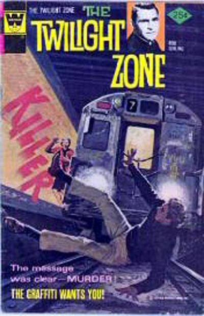 Cover for The Twilight Zone (Western, 1962 series) #64 [Whitman]
