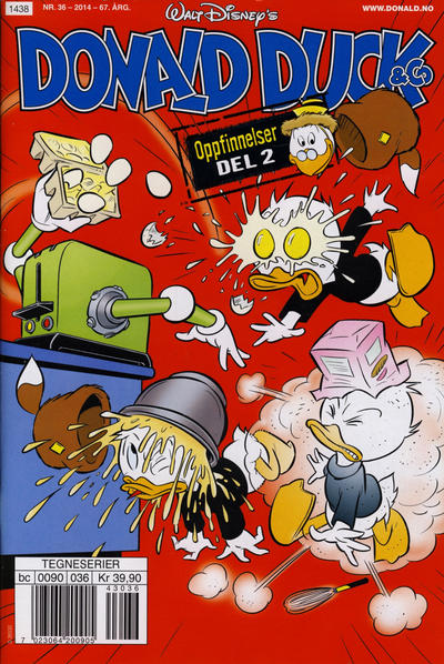 Cover for Donald Duck & Co (Hjemmet / Egmont, 1948 series) #36/2014