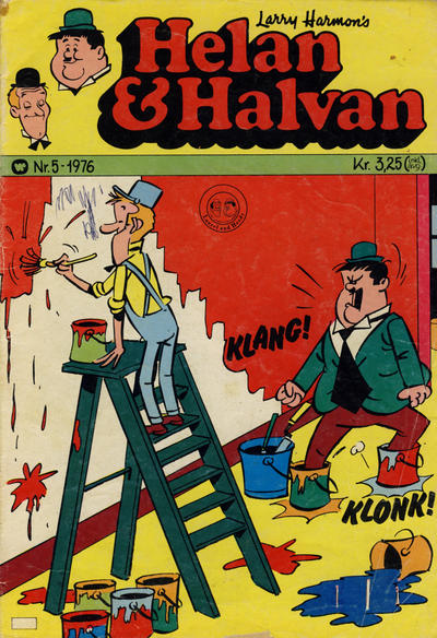 Cover for Helan og Halvan (Illustrerte Klassikere / Williams Forlag, 1963 series) #5/1976