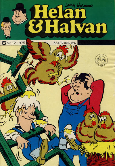 Cover for Helan og Halvan (Illustrerte Klassikere / Williams Forlag, 1963 series) #12/1975