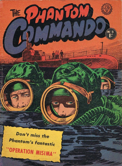 Cover for Phantom Commando (Horwitz, 1959 series) #5