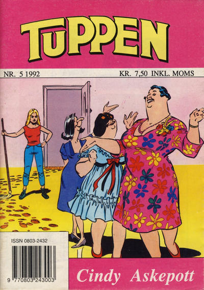 Cover for Tuppen (Serieforlaget / Se-Bladene / Stabenfeldt, 1969 series) #5/1992