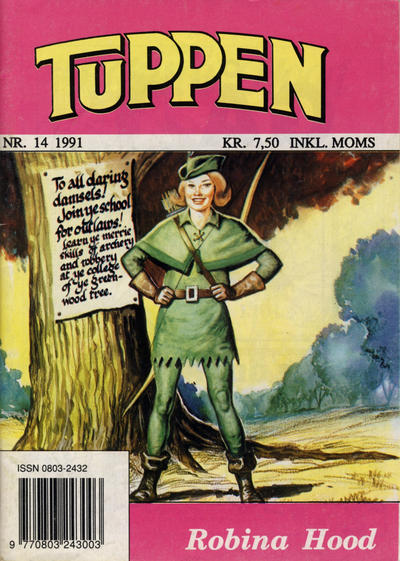 Cover for Tuppen (Serieforlaget / Se-Bladene / Stabenfeldt, 1969 series) #14/1991