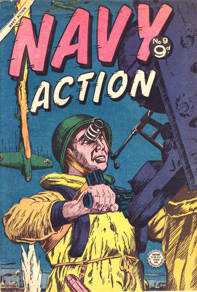 Cover for Navy Action (Horwitz, 1954 ? series) #9