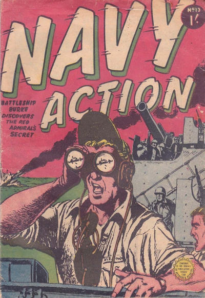 Cover for Navy Action (Horwitz, 1954 ? series) #13