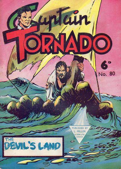 Cover for Captain Tornado (L. Miller & Son, 1952 series) #80