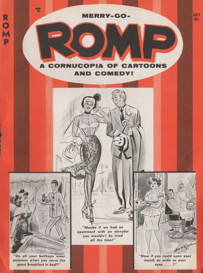 Cover for Romp (Marvel, 1960 series) #July 1961