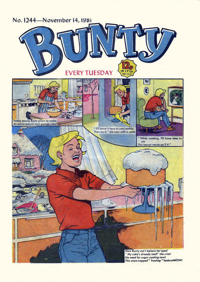 Cover for Bunty (D.C. Thomson, 1958 series) #1244