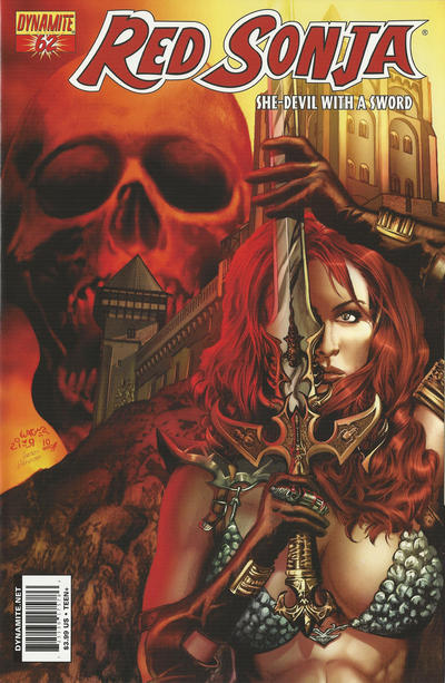 Cover for Red Sonja (Dynamite Entertainment, 2005 series) #62 [Cover B]