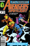 Cover Thumbnail for Avengers Spotlight (1989 series) #26 [Newsstand]