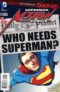 Cover Thumbnail for Action Comics (DC, 2011 series) #35 [Direct Sales]