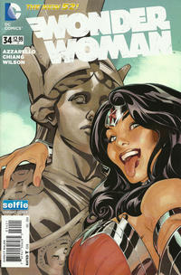 Cover Thumbnail for Wonder Woman (DC, 2011 series) #34 [Selfie Cover]
