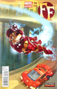 Cover Thumbnail for FF (Marvel, 2013 series) #6 [Many Armors of Iron Man Variant]