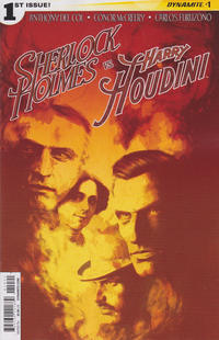 Cover Thumbnail for Sherlock Holmes vs. Harry Houdini (Dynamite Entertainment, 2014 series) #1 [Variant Cover A]