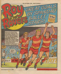 Cover Thumbnail for Roy of the Rovers (IPC, 1976 series) #19 October 1985 [466]