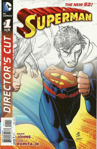 Cover Thumbnail for Superman by Geoff Johns and John Romita Jr. Director's Cut (DC, 2014 series) #1