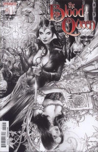 Cover Thumbnail for The Blood Queen (Dynamite Entertainment, 2014 series) #1 [Jay Anacleto Black & White Variant]