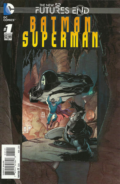 Cover for Batman / Superman: Futures End (DC, 2014 series) #1 [Standard Cover]