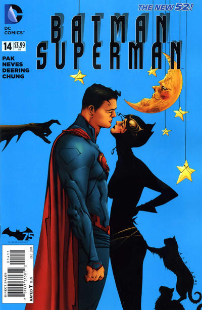 Cover for Batman / Superman (DC, 2013 series) #14 [Direct Sales]