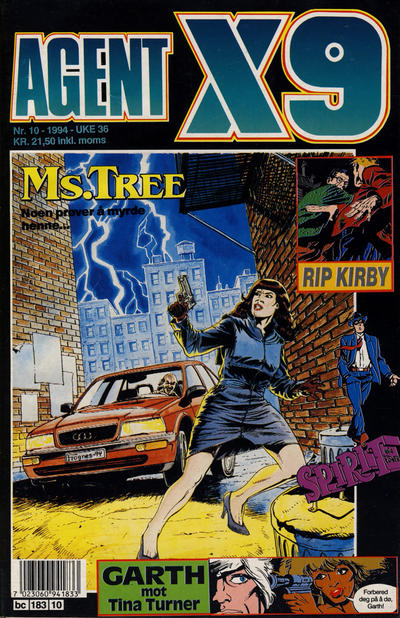 Cover for Agent X9 (Semic, 1976 series) #10/1994