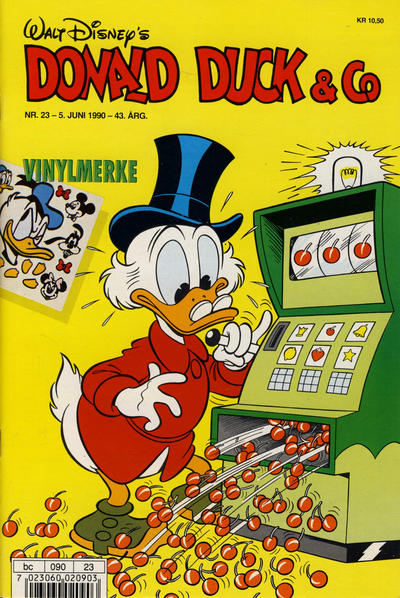 Cover for Donald Duck & Co (Hjemmet / Egmont, 1948 series) #23/1990
