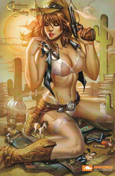 Cover for Grimm Fairy Tales (Zenescope Entertainment, 2005 series) #49 [Jay Co. Amazing Arizona Comic Con Day Variant by Mike DeBalfo]