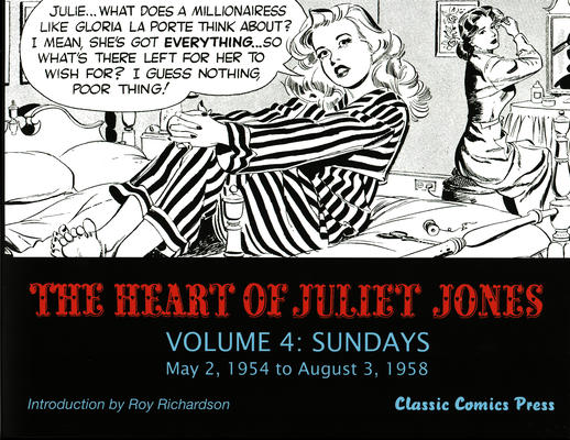 Cover for Stan Drake's The Heart of Juliet Jones (Classic Comics Press, 2008 series) #4