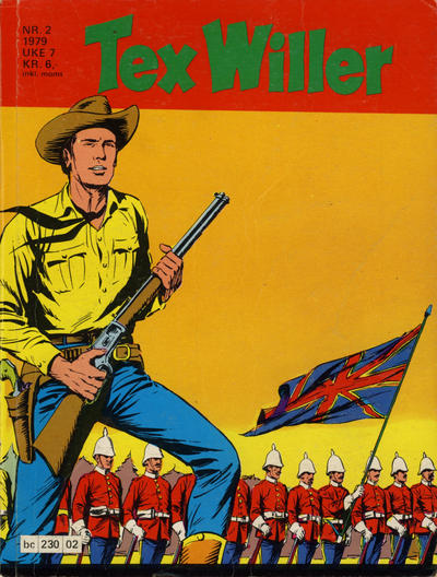 Cover for Tex Willer (Semic, 1977 series) #2/1979
