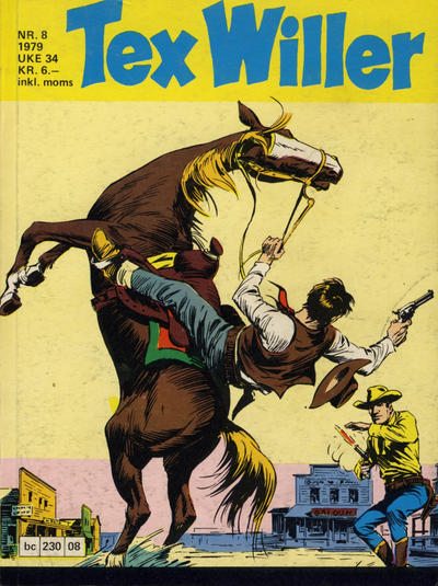 Cover for Tex Willer (Semic, 1977 series) #8/1979
