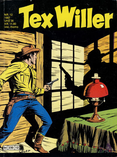 Cover for Tex Willer (Semic, 1977 series) #12/1987